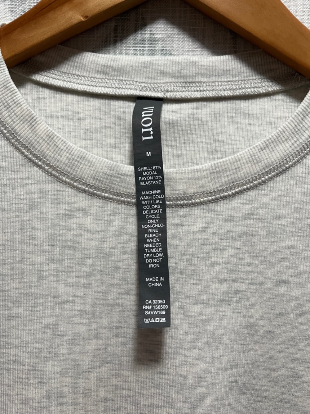 Vuori Light Heather Gray Short Sleeve Crew Tee - Picture 2 of 5
